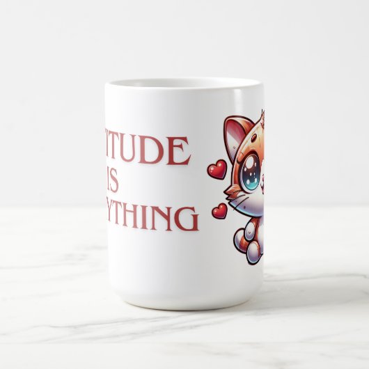 kat, kat koffiemok (Center)