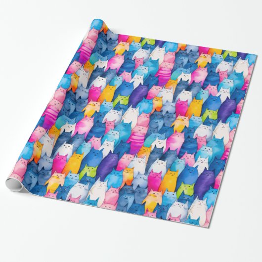 Kat Kat Mijn kleine Katten Cadeaupapier (Uitgerold)