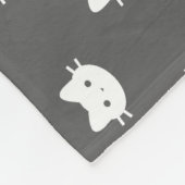 Kat-kat-polyester fleece Blanket (Hoek)