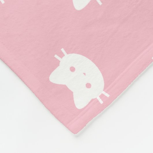 Kat-kat-polyester fleece Blanket Deken (Hoek)