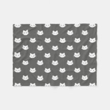 Kat-kat-polyester fleece Blanket