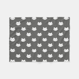 Kat-kat-polyester fleece Blanket Deken