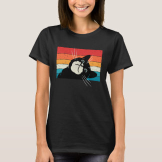 Kat Kat Retro Kat Kat Eigenaar Schattige Kat T-shirt