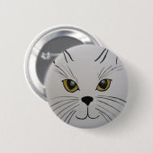 Kat Kat Ronde Button 5,7 Cm (Voorkant /achterkant)