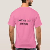 Kat Kat Sitters T-shirt (Achterkant)