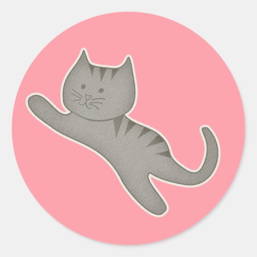 Kat Kat Sticker (Voorkant)