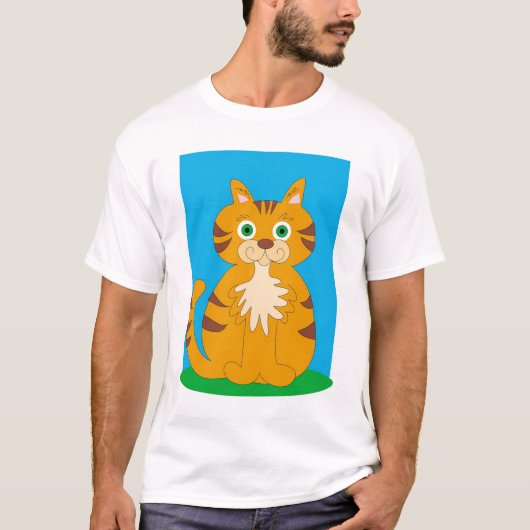 Kat kat t-shirt (Voorkant)