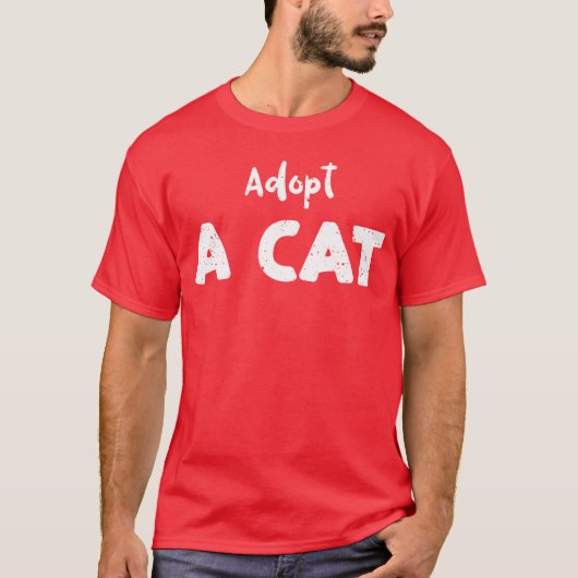 Kat-katten aannemen t-shirt (Voorkant)