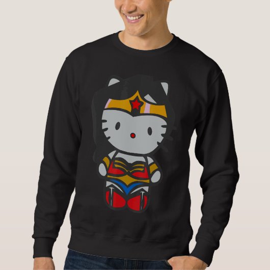 Kat Katten Schattig Kat Chibi Trui (Voorkant)