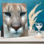 Kat Katten wilde streepprint doe-het-zelf jubilea Fotoplaat (Zijkant)