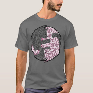 Kat Katten Yin Yang Ying Yang Gift 7 T-shirt
