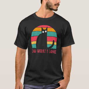 Kat Kattenbezitter Katten Ik Doe Wat Ik Leuk Vin T-shirt