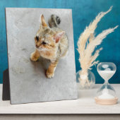 Kat-kattenkattenkatje Fotoplaat (Zijkant)