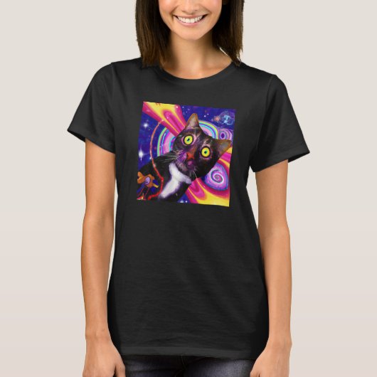 Kat-kattenkunst mooi kitten Premium T-shirt (Voorkant)