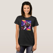 Kat-kattenkunst mooi kitten Premium T-shirt (Voorkant volledig)