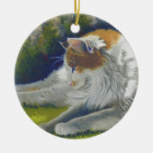 Kat Keramisch Ornament (Voorkant)