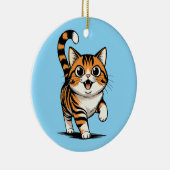 kat keramisch ornament (Rechts)