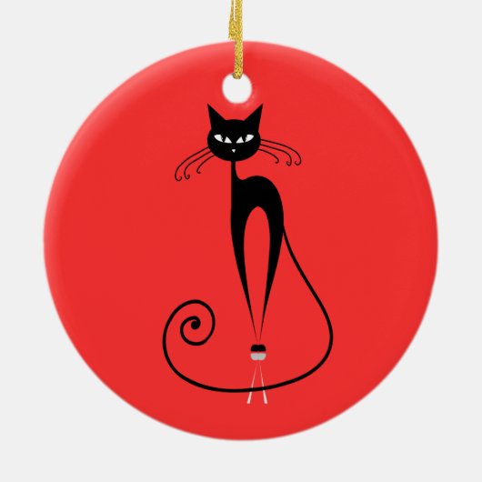 KAT KERAMISCH ORNAMENT (Achterkant)