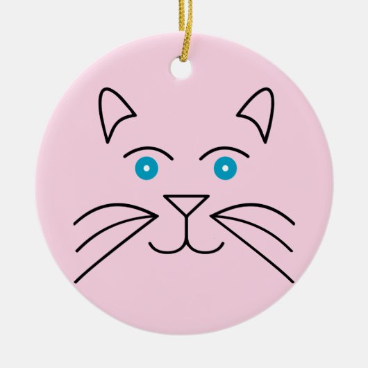 Kat Keramisch Ornament (Voorkant)