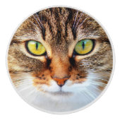 Kat Keramische Knop (Voorkant)