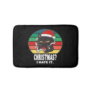 Kat kerst badmat