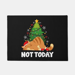 Kat kerst deurmat