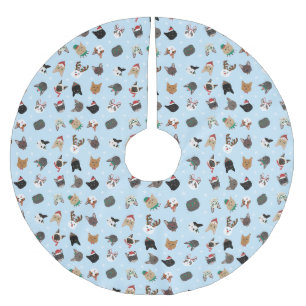 Kat Kerst Patroon Kerstboom Rok