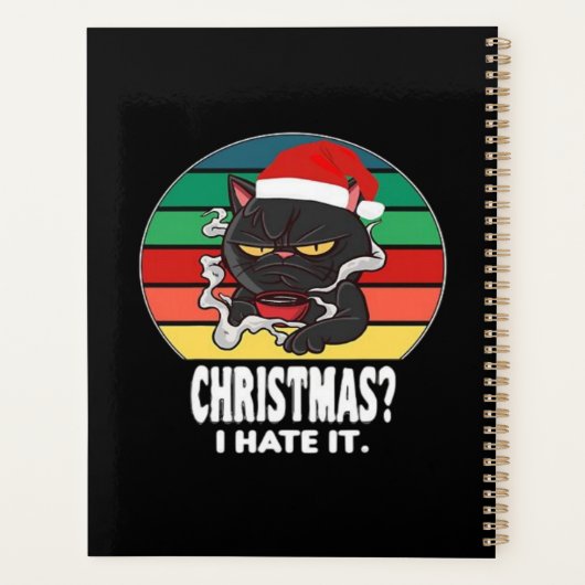 Kat kerst planner (Achterkant)