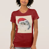 Kat kerst t-shirt (Voorkant)