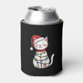 Kat Kerstboom Kerstmis (5) Blikjeskoeler (Blikje Voorkant)