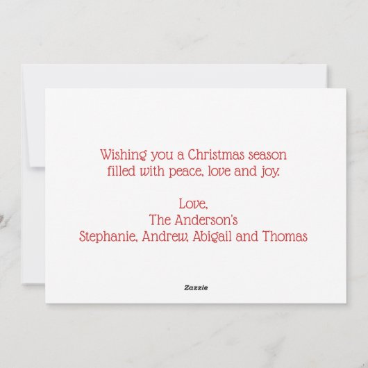 Kat kerstboomkat kerstmis met kerstmis Kaart (Achterkant)