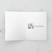 kat kerstkaart feestdagen kaart (Binnen)