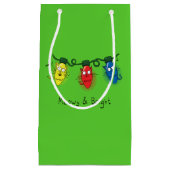 Kat-kerstlampjes Funny Meowy en Bright Klein Cadeauzakje (Voorkant)