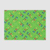 Kat-kerstlampjes Funny Meowy en Bright Tissuepapier (Voorkant)