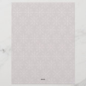 Kat Kerstman en muis met kerstcadeau Briefhoofd (Achterkant)