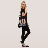 Kat Kerstmis - Meow Kerstmis X-Mas Tote Bag (Op model)