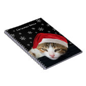 Kat-kerstNotitieboek Notitieboek (Rechterzijde)