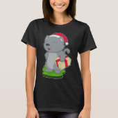 Kat Kerstpakket T-shirt (Voorkant)