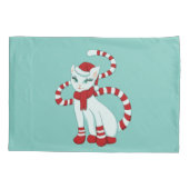 Kat-kerststemming - Vakbaren klaar voor Kat Kussensloop (Achterkant)