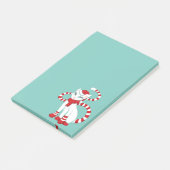 Kat-kerststemming - Vakbaren klaar voor Kat Post-it® Notes (Schuin)