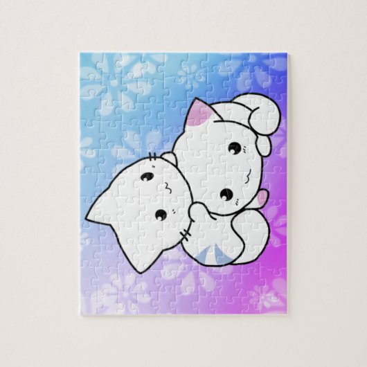 Kat Keukbalk Legpuzzel (Verticaal)