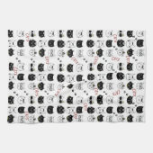 Kat Keuken Handdoek (Horizontaal)