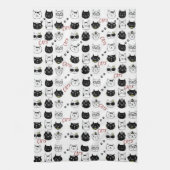Kat Keuken Handdoek (Verticaal)