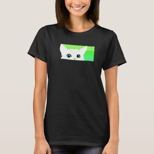 Kat Kiekje T-shirt (Voorkant)