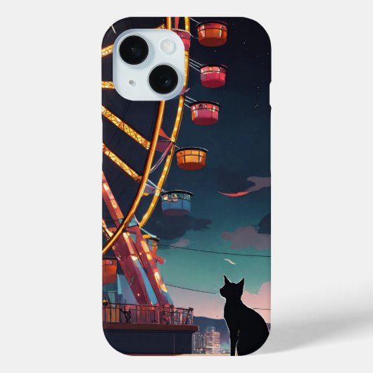 Kat kijken Case-Mate iPhone case (Achterkant)