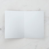 Kat kijkt uit het raam blanco notitiekaart (Binnen)