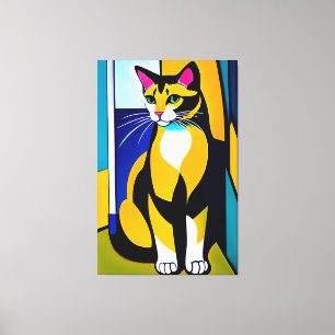 Kat/Kitten Canvas Print