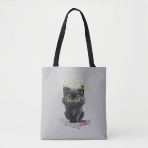 Kat Kitten Cuttest Trouble Maker Leuke Schattige P Tote Bag
