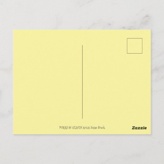 KAT-, KITTEN- EN MUISANGELS IN HEAVEN-, HALO- EN W BRIEFKAART (Achterkant)