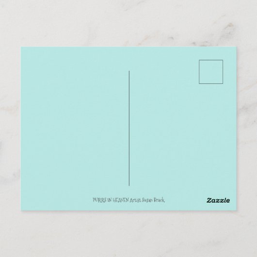 KAT-, KITTEN- EN MUISANGELS IN HEAVEN-, HALO- EN W BRIEFKAART (Achterkant)